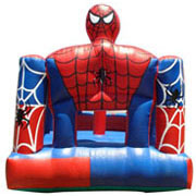 inflatable bouncer spiderman